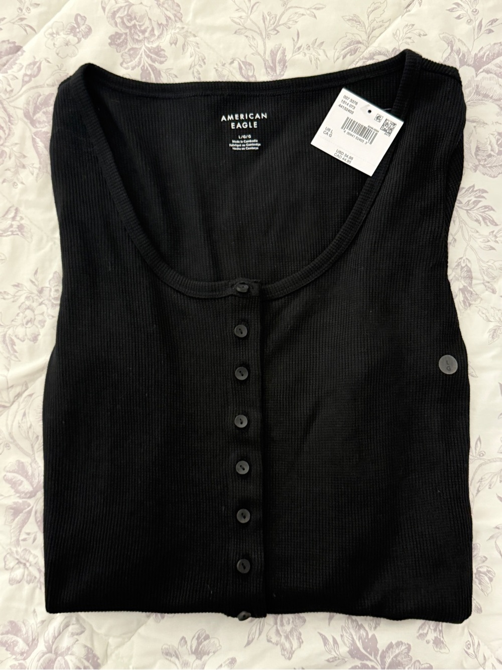 American Eagle Henley Shirt